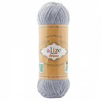 Пряжа для вязания Alize Superwash Artisan, 100гр, 420м цв. серый SWA-51