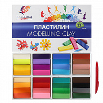 Пластилин 32 цвета, "Классика" 31С 2065-08