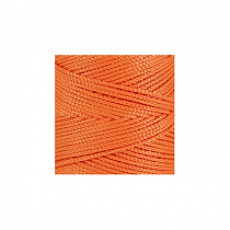 Пряжа для вязания Spagoyarn Macrame Poly полиэфирный шнур 3мм100гр, 150м цв. оранжевый Mapo-120