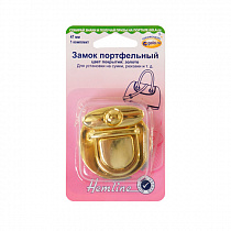 Замок портфельный 47 мм цв. золото PREMIUM 4509.47.GD/G002