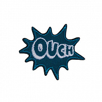 Термоаппликация "Ouch", 4,8х4,2см HKM 39161