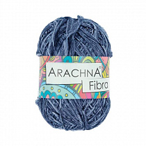 Пряжа для вязания Arachna Fibra, 50гр, 200м цв. синий меланж Fibra-09