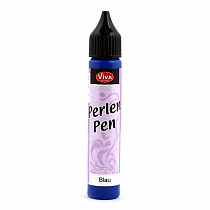 Краска для создания жемчужин "Perlen-Pen" Viva Decor синий, 25 мл. в тубе 116260001 РАСПРОДАЖА!