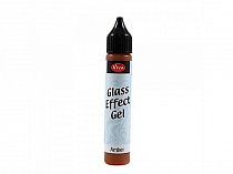 Гель для создания эффекта стекла"Glas-Effekt" Viva Decor, янтарь, 25мл. 114420101 распродажа