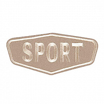 Термоаппликация "Спорт (бежевый)", 7,8 х 3,5 см HKM 38630_9