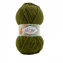 Пряжа для вязания Alize Softy PLUS, 100гр, 120м цв. зеленый SP-620