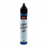 Гель для создания эффекта стекла"Glas-Effekt" Viva Decor, синий, 25мл. 114460001 распродажа