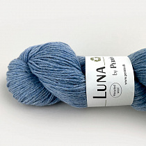 Пряжа для вязания Permin Luna , 50гр, 175м цв. голубой темный 889000.889022